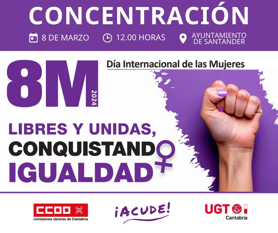 Cartel Día Internacional de la Mujer